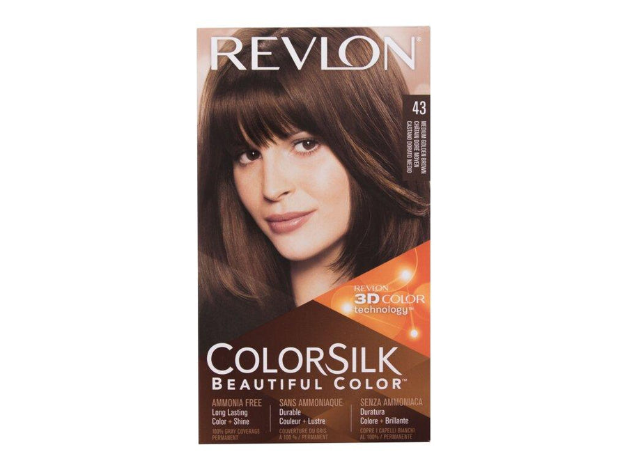 REVLON Colorsilk Tinte #43-CASTANO-MEDIO-DORADO - Parfumby.com