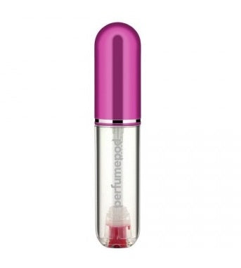 TRAVALO  Perfume Pod Pure refillable perfume sprayer 5 ml Hot Pink