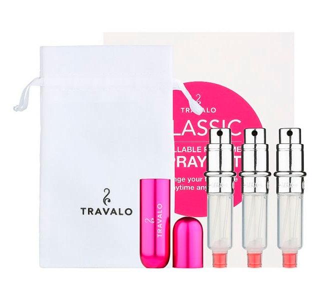 TRAVALO Classic HD Refillable Parfum Set #PINK-5ML - Parfumby.com
