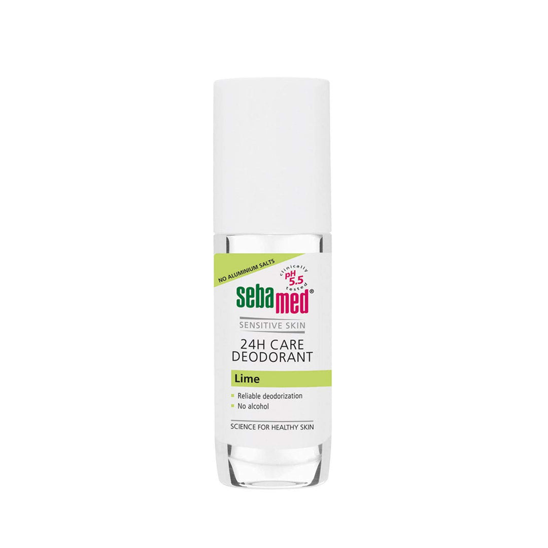 SEBAMED Gevoelige Huid 24-uursverzorging Deodorant Roll-On Limoen 50 ml