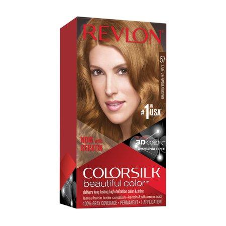 REVLON Colorsilk Tinte #57-CASTANO-DORADO-MUY-CLARO - Parfumby.com