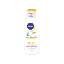NIVEA Kinderzonnebrandcrème SPF 50 + Sun Kids (Pure &amp; Sensitive Zonnelotion) 200 ml