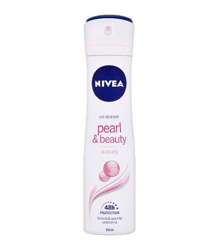 NIVEA Pearl & Beauty Antiperspirant In Spray 150 Ml - Parfumby.com
