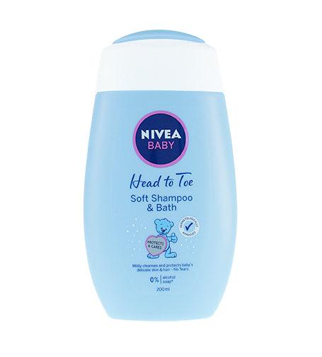 NIVEA Shampoo and bath foam for kids 2 in 1 Baby 200 ML - Parfumby.com