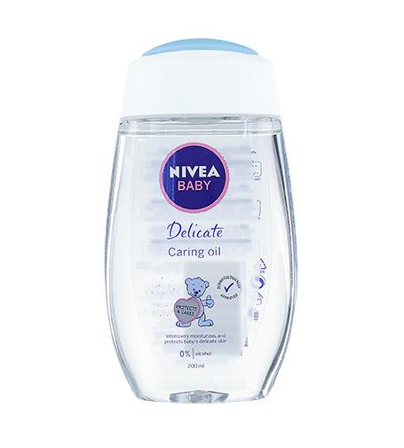 NIVEA Caring for children Baby Oil 200 ML - Parfumby.com