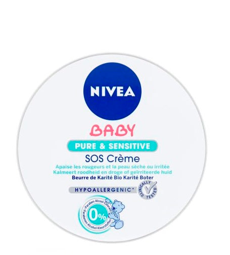 NIVEA Baby Puur &amp; Gevoelig SOS crème K 150 ml