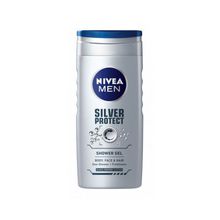 NIVEA Silver Protect Shower Gel - Shower Gel for Men 500ml