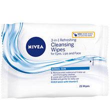 NIVEA Cleansing Wipes 3in1 25 pc 25 PCS - Parfumby.com