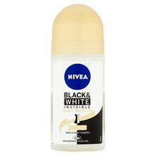 NIVEA Women Invisible Black and White Silk and Smooth Deodorant 50 ML - Parfumby.com