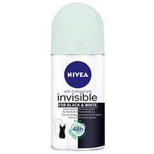 NIVEA Women Invisible Fresh Black & White 48H Anti-Perspirant - Roll-on Deodorant 50 ML - Parfumby.com
