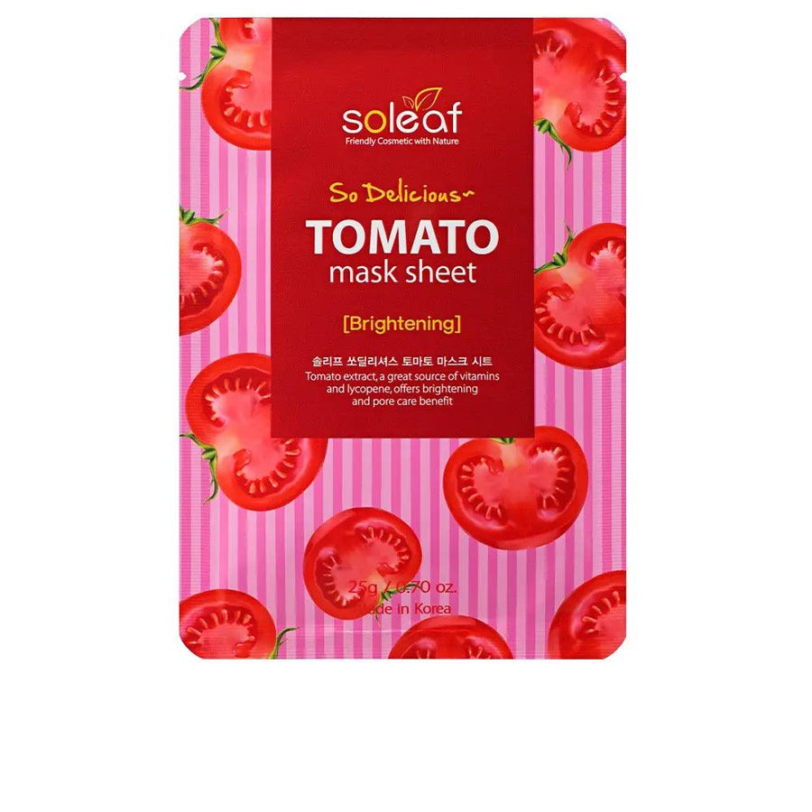 SOLEAF Tomato Brightening So Delicious Mask Sheet 25 G - Parfumby.com