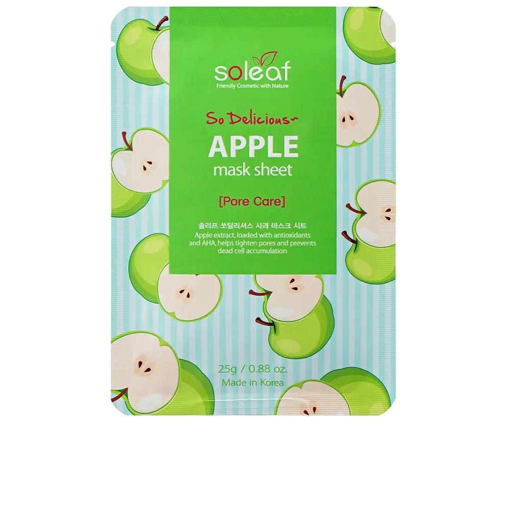 SOLEAF Apple Pore Case So Delicious Mask Sheet 25G 25 g - Parfumby.com