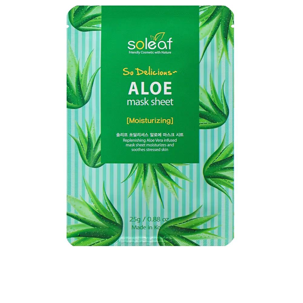 SOLEAF Aloe Moisturizing So Delicious Mask Sheet 25 G - Parfumby.com