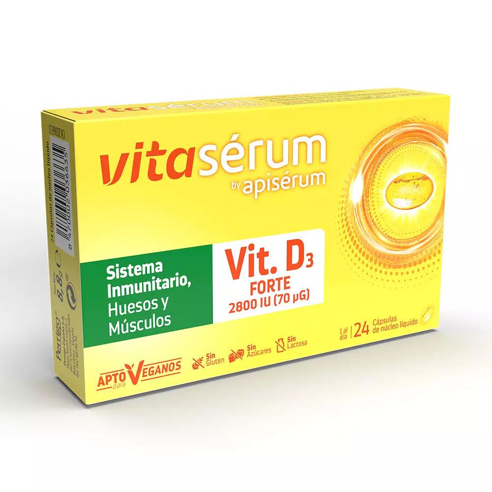 APISERUM Vitaserum Vit. D3 Forte 24 Capsules 24 pcs - Parfumby.com