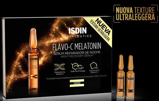 ISDIN Isdinceutics Flavo-c Melatonin Ampoules 30 X 2 ML - Parfumby.com