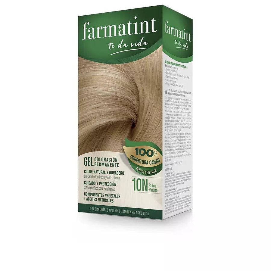 FARMATINT Permanent Color Gel #10n-Platinum Blonde 5 U #10n-rubio - Parfumby.com