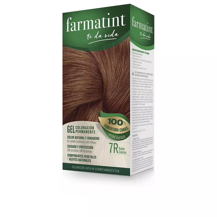 FARMATINT Permanent Color Gel #7r-copper blonde 5 U #7r-rubio - Parfumby.com