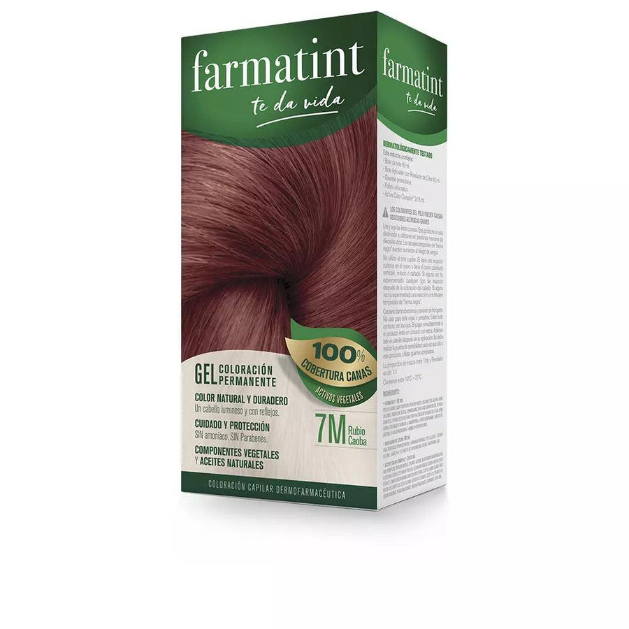 FARMATINT Permanent Color Gel #7m-mahogany blonde 5 U #7m-rubio - Parfumby.com