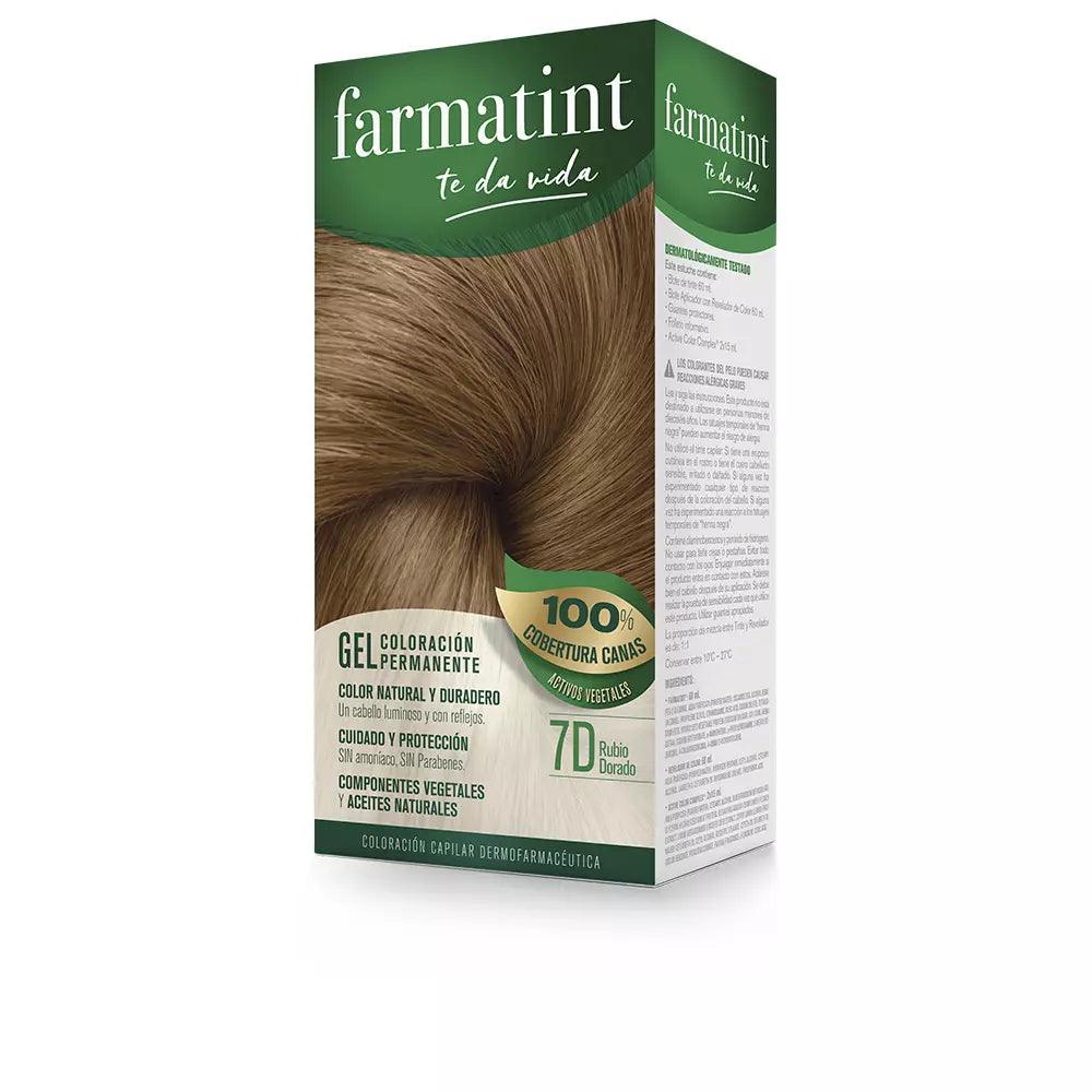 FARMATINT Permanent Color Gel #7d-golden blonde 5 U #7d-rubio - Parfumby.com