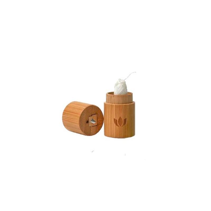 NATURBRUSH Dental Floss & Bamboo Case 2 PCS - Parfumby.com
