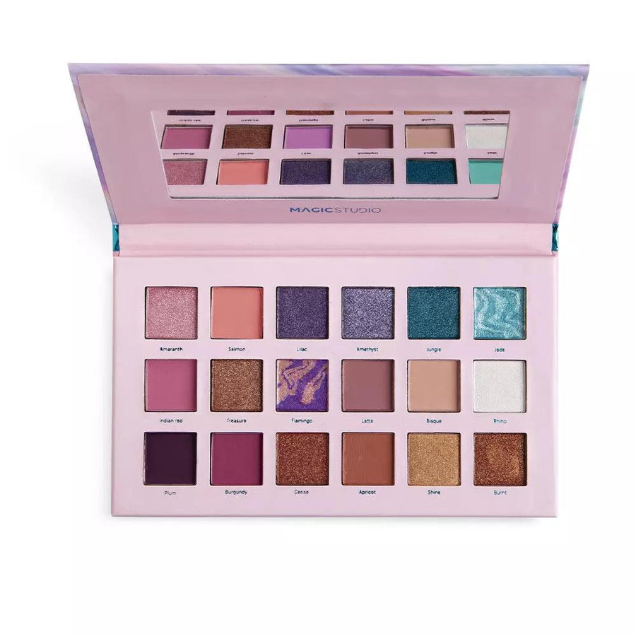 MAGIC STUDIO Eyeshadow Palette 18 Colors #sweet Pastel 1 pcs - Parfumby.com