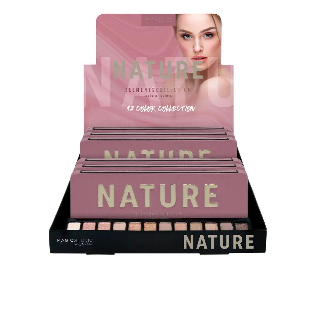 MAGIC STUDIO Eyeshadow Palette 12 Colors #nature 14.5 g - Parfumby.com