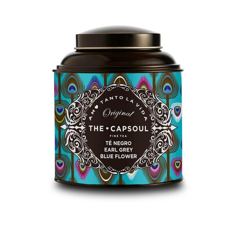 THE CAPSOUL Tea Ganel Black Earl Gey Blue Flower 100 G - Parfumby.com
