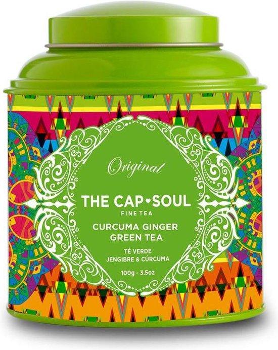 THE CAPSOUL Green Ganel Tea, Ginger & Curcuma 100 G - Parfumby.com