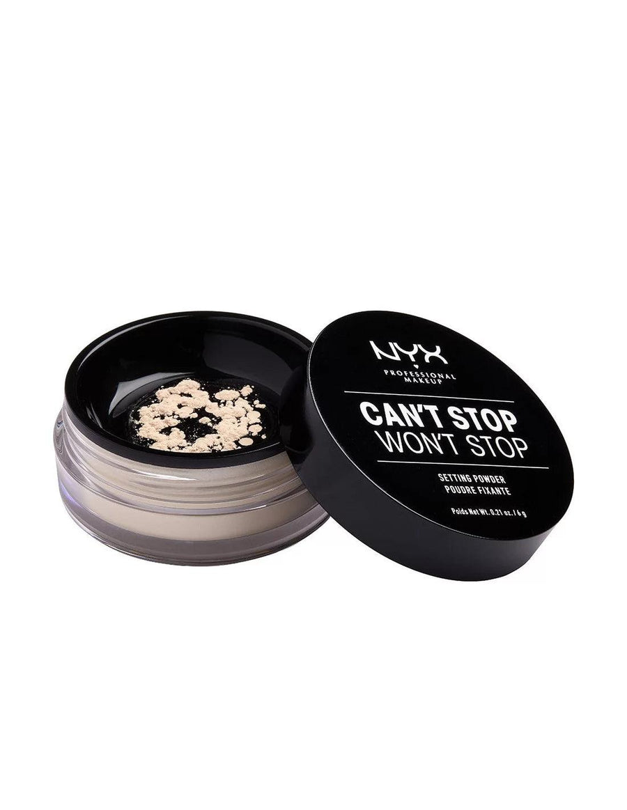 NYX PROFESSIONAL MAKE UP Can't Stop Won't Stop Setting Powder #light - Parfumby.com