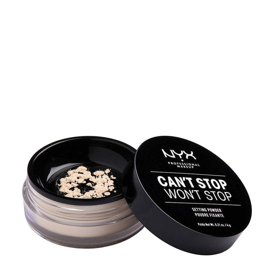 NYX PROFESSIONAL MAKE UP Can't Stop Won't Stop Setting Powder #light-medium - Parfumby.com