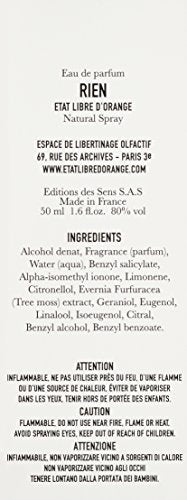 ETAT LIBRE D'ORANGE ETAT LIBRE D'ORANGE Rien Eau De Parfum 50 ML