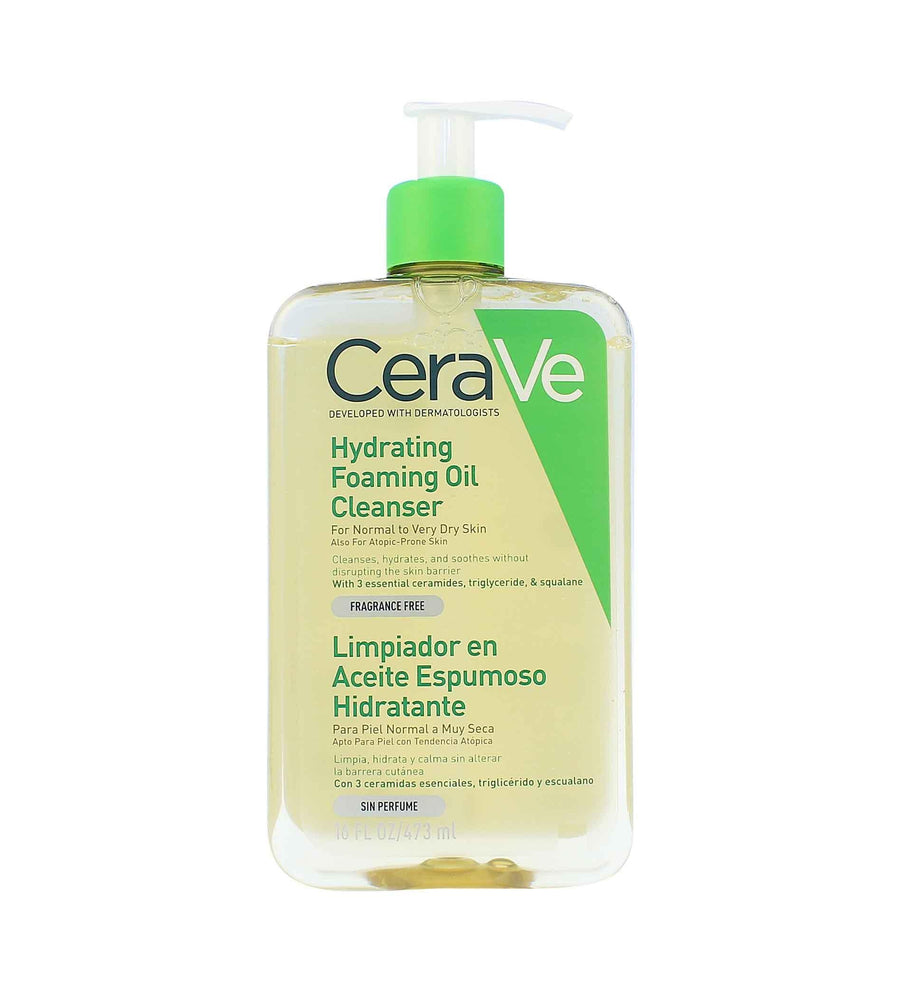 CERAVE Hydrating Foaming Oil Cleanser 478ml 473 ML - Parfumby.com