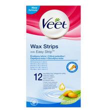 VEET Cold wax strips for sensitive skin 12 pcs - Parfumby.com