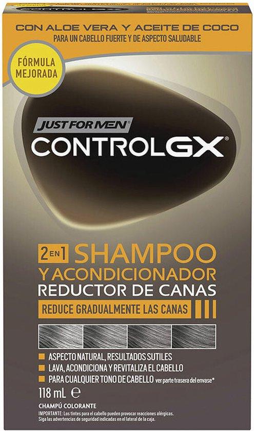JUST FOR MEN Control Gx Gray Reducing Shampoo With Conditioner 118 Ml - Parfumby.com