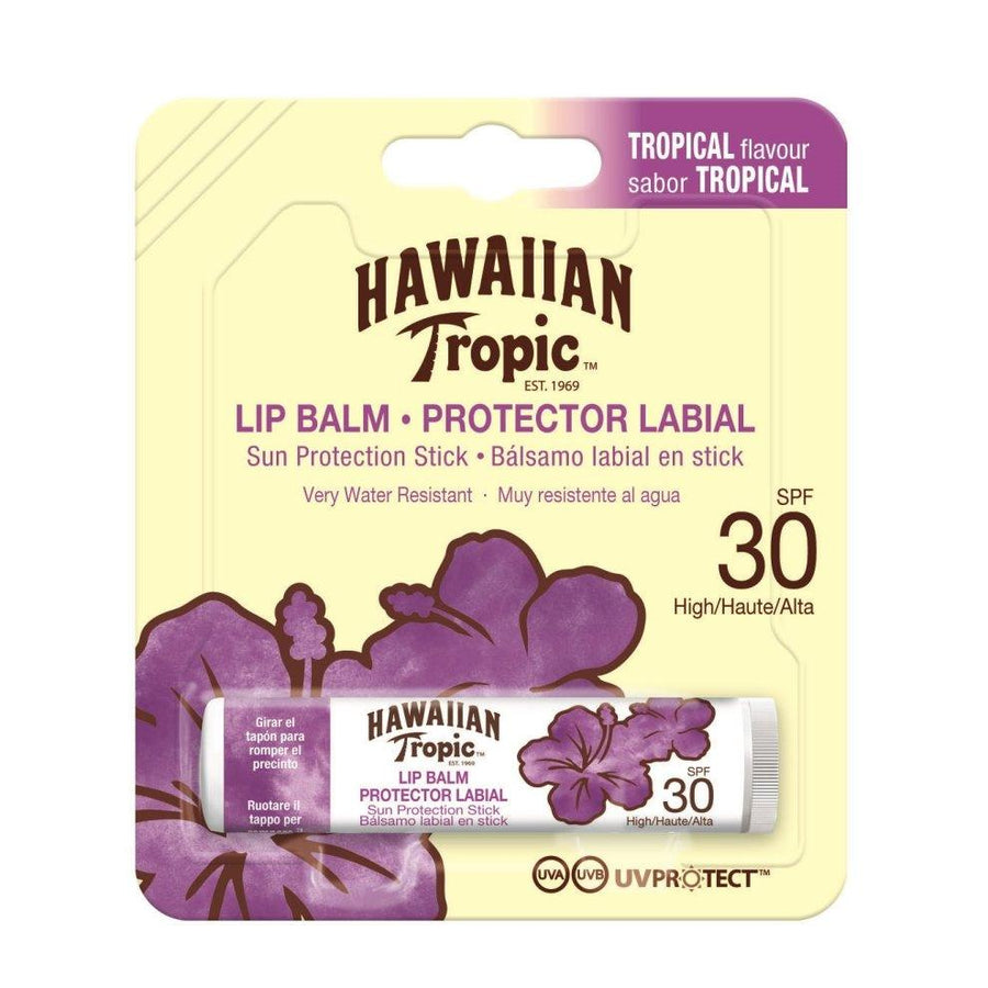 HAWAIIAN TROPIC Lip Balm Sun Protection Stick Spf30 4 g - Parfumby.com