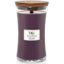 WOODWICK Dark Poppy Vase (Black Poppy) - Scented Candle 275.0g