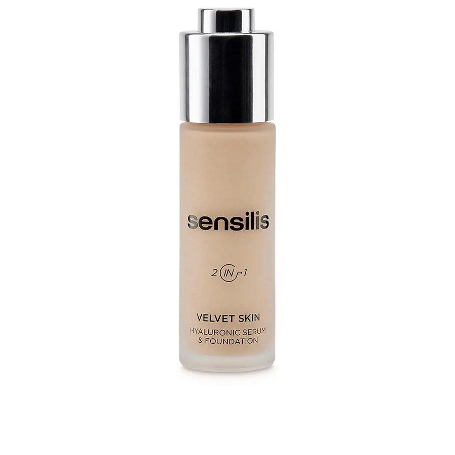 SENSILIS Velvet Skin 2 In 1 Makeup And Serum #01-amande - Parfumby.com
