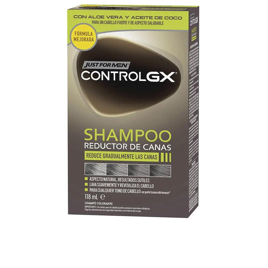JUST FOR MEN Control Gx Gray Reducing Shampoo 118 Ml - Parfumby.com