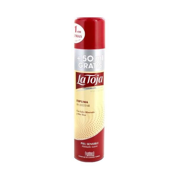 LA TOJA Hidrotermal Sensitive Skin Shaving Foam Spray 50 ML - Parfumby.com