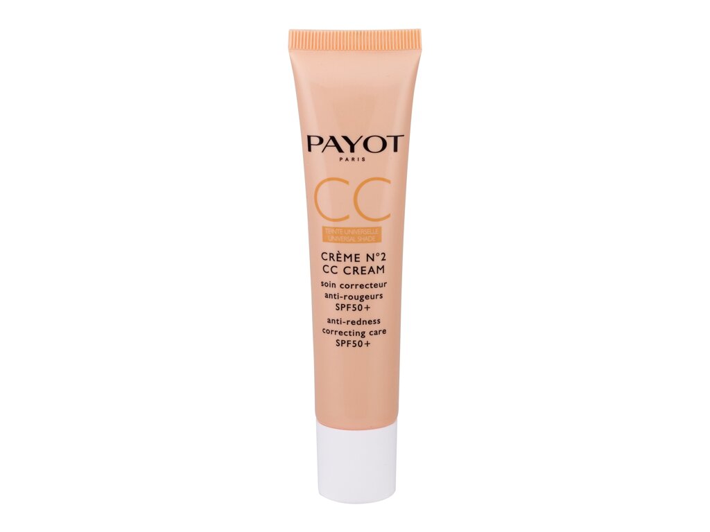 PAYOT  No.2 CC Cream Anti-Redness Correcting Care SPF 50+ 40 ml for Unisex