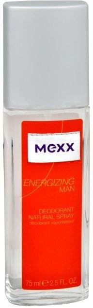 MEXX Energizing Man In Glass Deodorant 75 ML - Parfumby.com