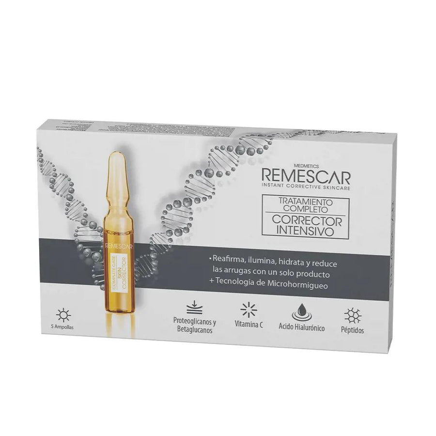 REMESCAR Complete Treatment Intensive Corrector 5 Ampoules Of 2 Ml 5 ml - Parfumby.com