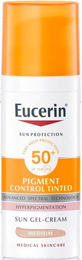 EUCERIN Sun Protection Oil Control Dry Touch Spf50+ Tinted #medium 50 Ml #medium 50 Ml - Parfumby.com