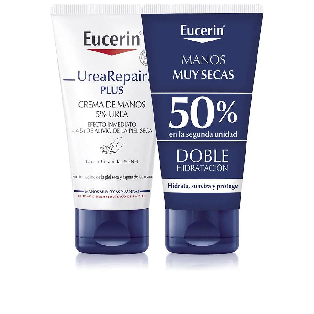 EUCERIN Urearepair Plus Hand Cream 5% Urea Lot 2 X 75 ml - Parfumby.com