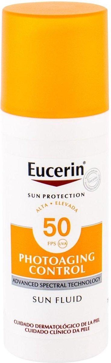 EUCERIN Photoaging Control Anti-age Sun Fluid Spf50 50 Ml - Parfumby.com