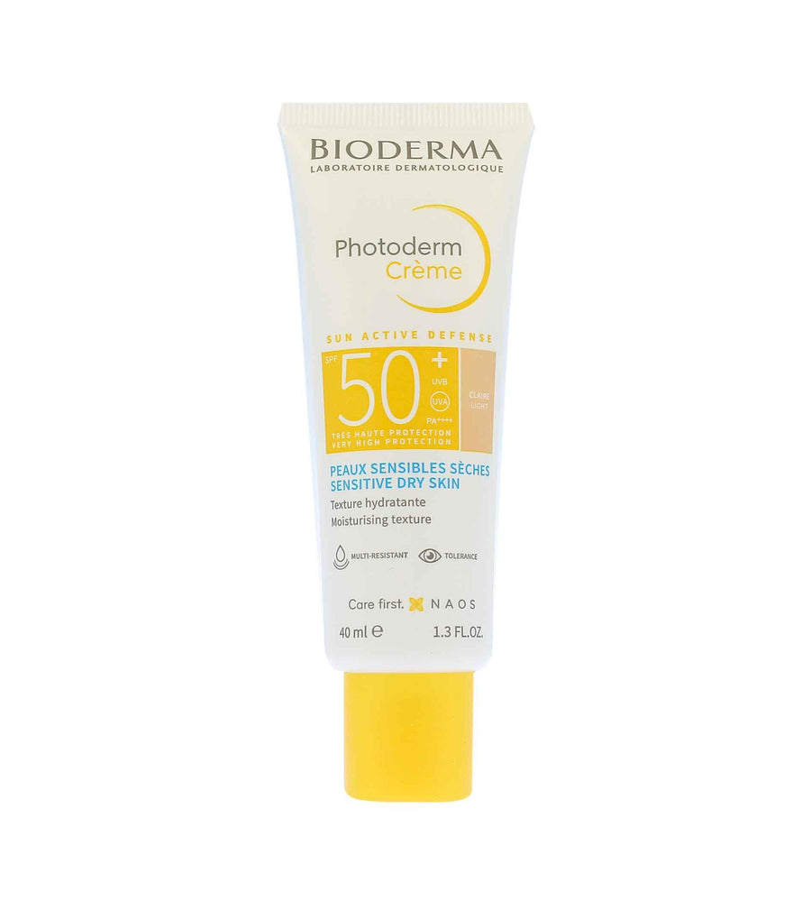 BIODERMA Photoderm Creme Protective Tinted Face Cream Spf 50+ Light 40 Ml - Parfumby.com