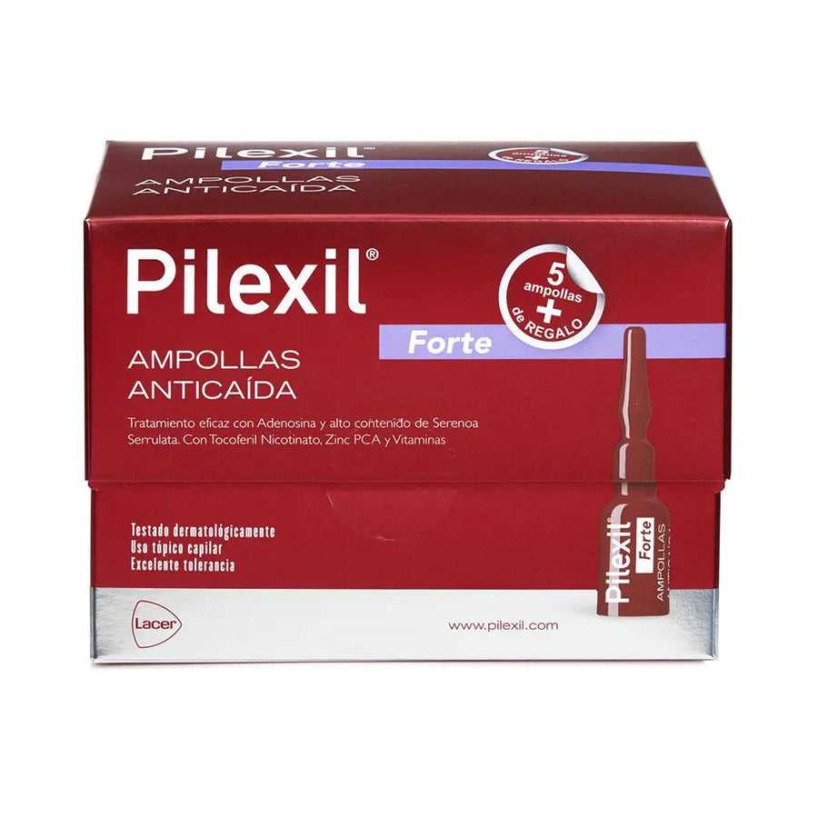 PILEXIL Pilelxil Forte Anti-Hair Loss Ampoules 20 X 5 Ml - Parfumby.com