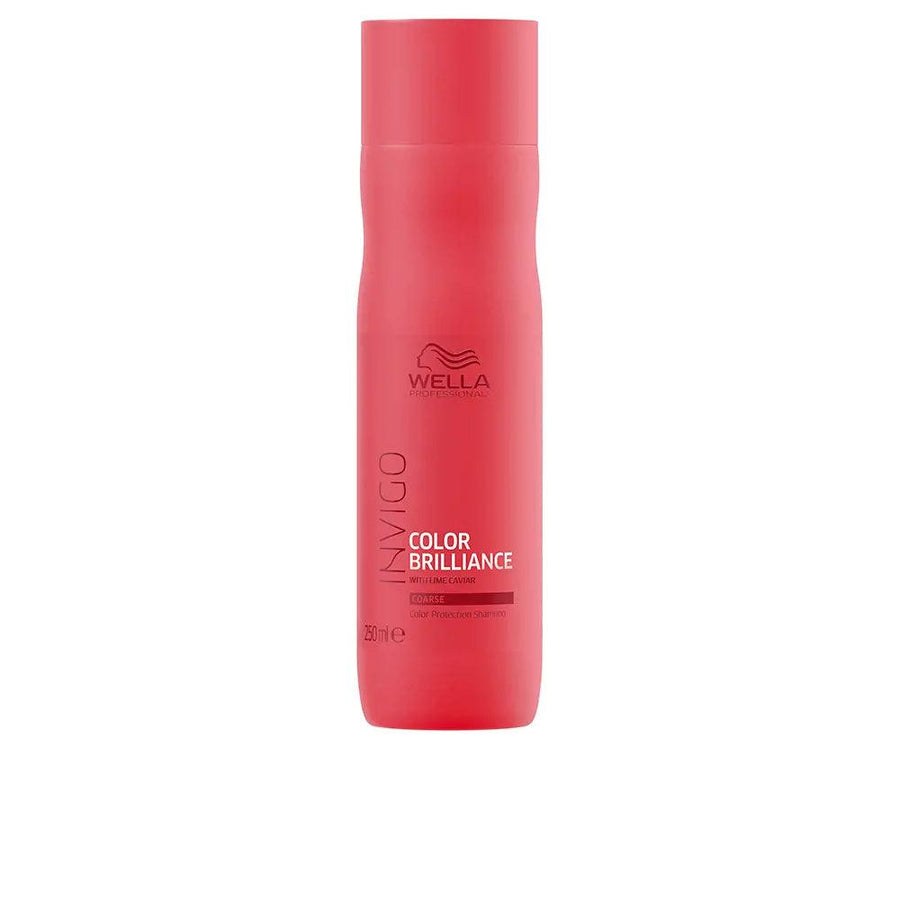 WELLA PROFESSIONALS Invigo Color Brilliance Color Protection Shampoo Thick/coarse 250 ml - Parfumby.com