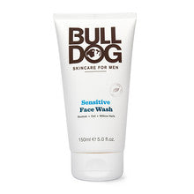 BULLDOG Sensitive Face Wash - Cleansing gel for men for sensitive skin 150ml