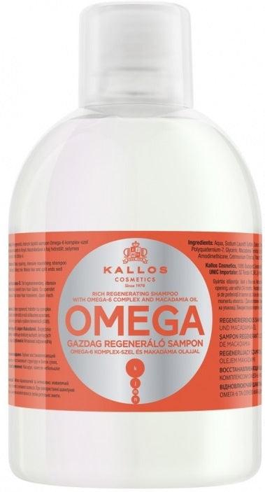 KALLOS Omega Hair Shampoo 1000 ML - Parfumby.com